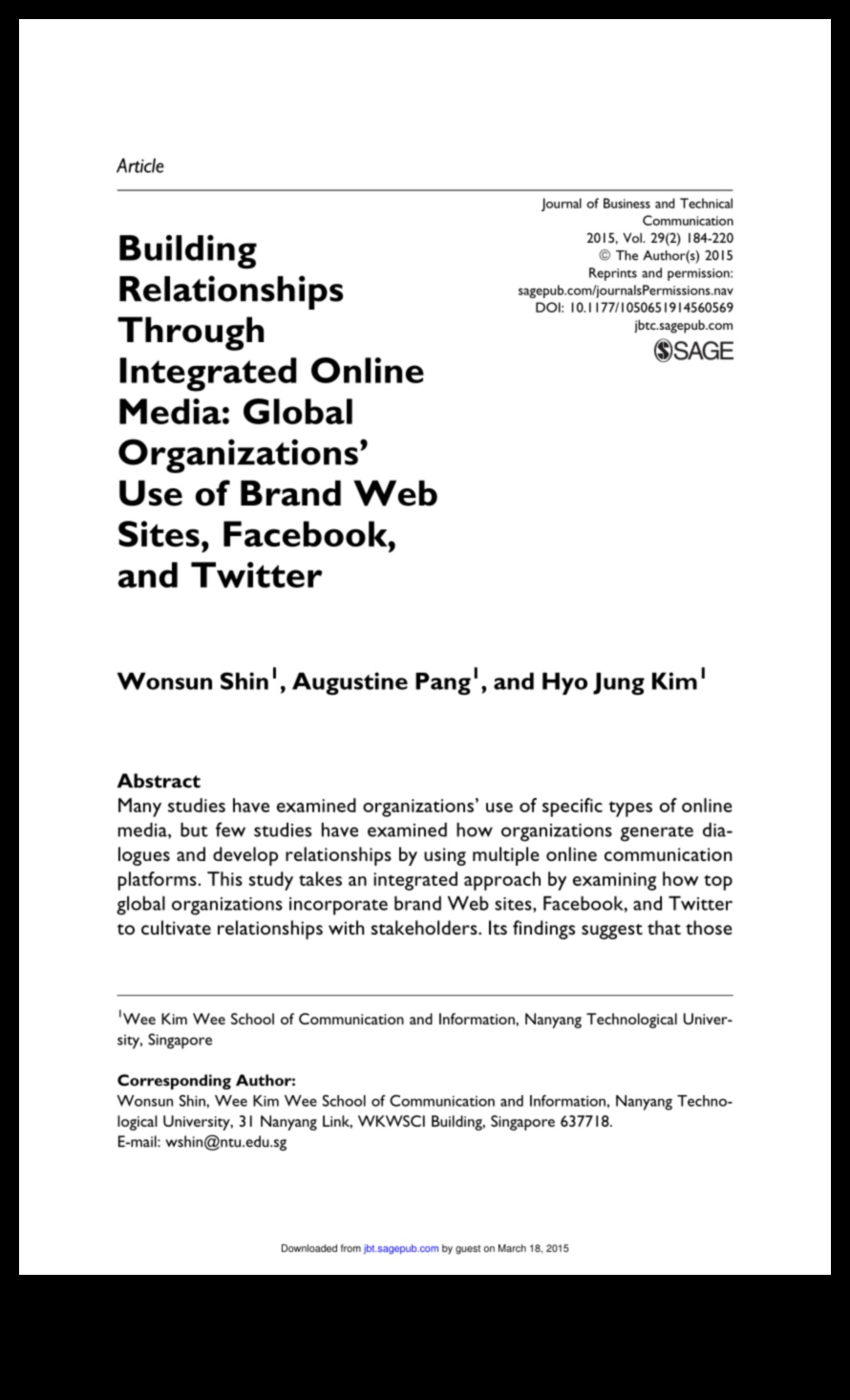 Sarunas satura telpā: attiecību veidošana, izmantojot digitālos medijus