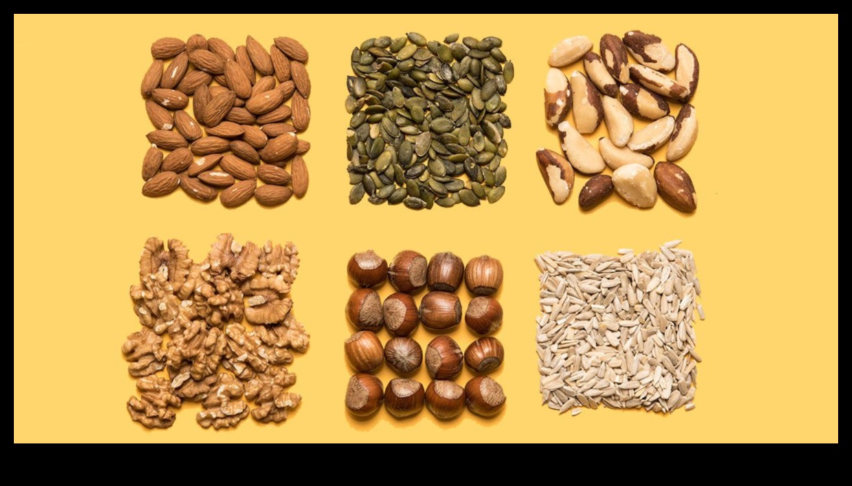 Riekstu un sēklu nozīme uzturā ar zemu tauku saturu