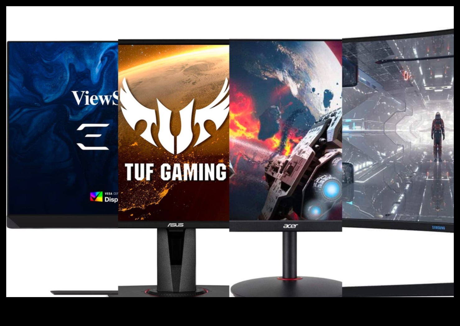 Nākotnes izklaide: monitori, kas ir gatavi gaidāmajiem spēļu sasniegumiem