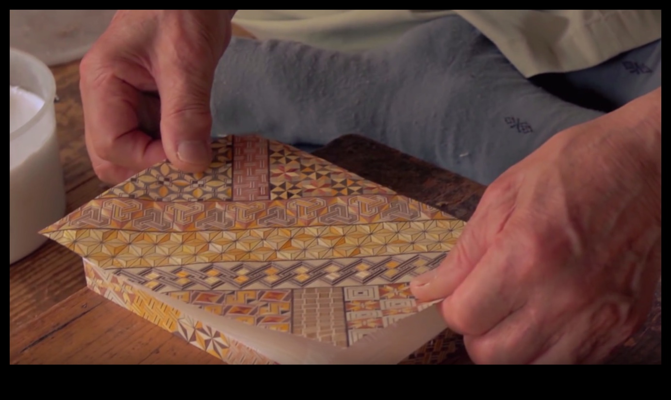 Yosegi Zaiku: Japāņu intarsija kā mākslinieciskā meistarība