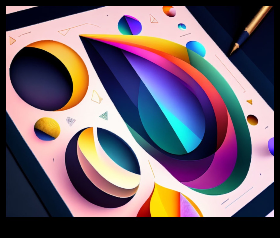 Harmonija haosā: elementu līdzsvarošana abstraktās kompozīcijās