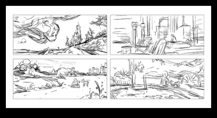 Stāstīšana rindās: stāstījuma plūsmas veidošana ilustrācijās