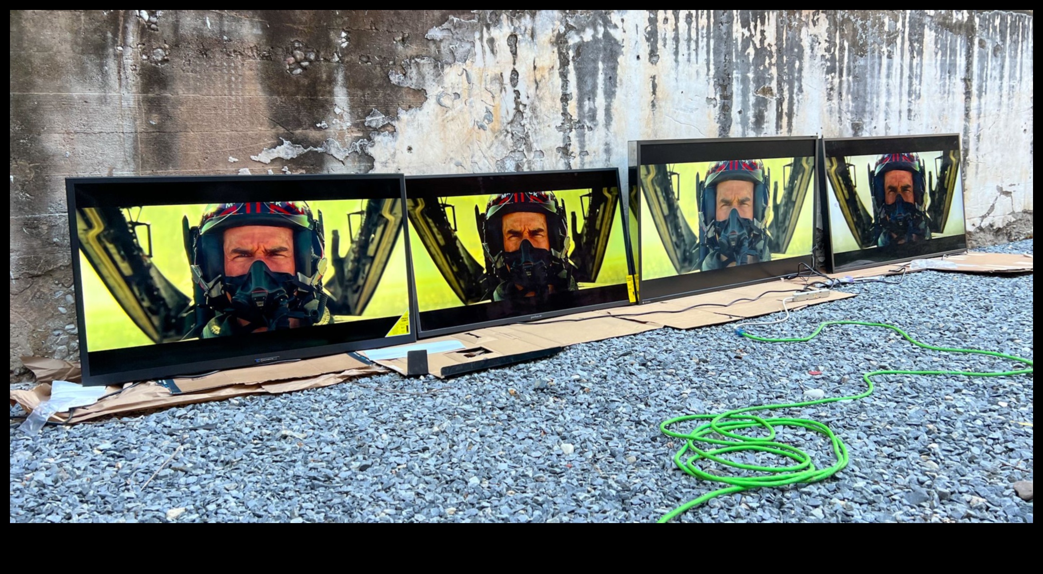 Vizuālā terapija: televizori ar relaksējošām apkārtējās vides ainām un dabas displejiem