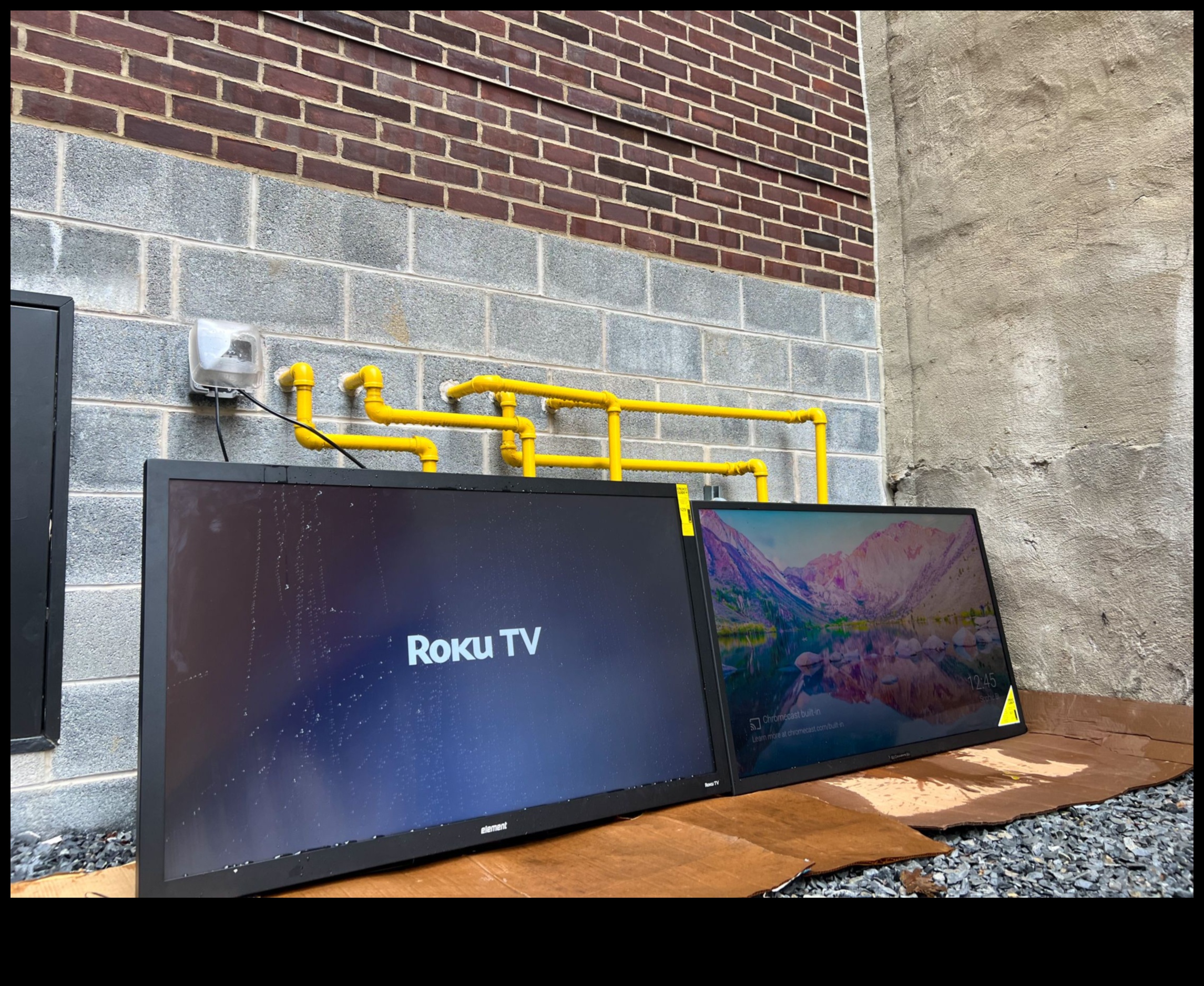 Vizuālā terapija: televizori ar relaksējošām apkārtējās vides ainām un dabas displejiem