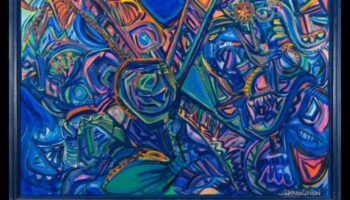 Harmonija haosā: elementu līdzsvarošana abstraktās kompozīcijās