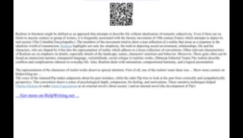 Robežu pārkāpšana: reālisma loma izaicinošos konvencijās