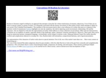 Robežu pārkāpšana: reālisma loma izaicinošos konvencijās