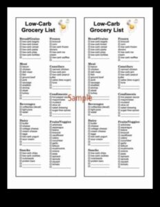 Navigācija pārtikas preču ejā: zemu ogļhidrātu iepirkšanās padomi