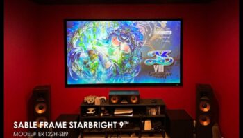 Teātra kvalitātes spēles: projektori un ekrāni kino pieredzei