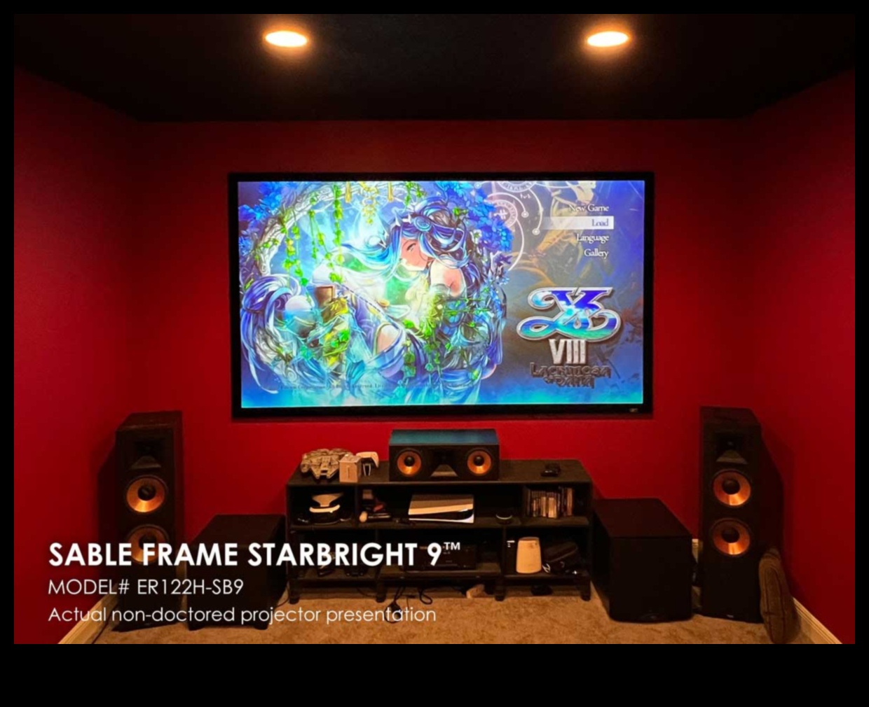 Teātra kvalitātes spēles: projektori un ekrāni kino pieredzei